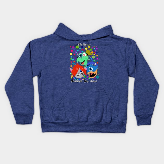 kh3 monstropolis Kids Hoodie by garciajey